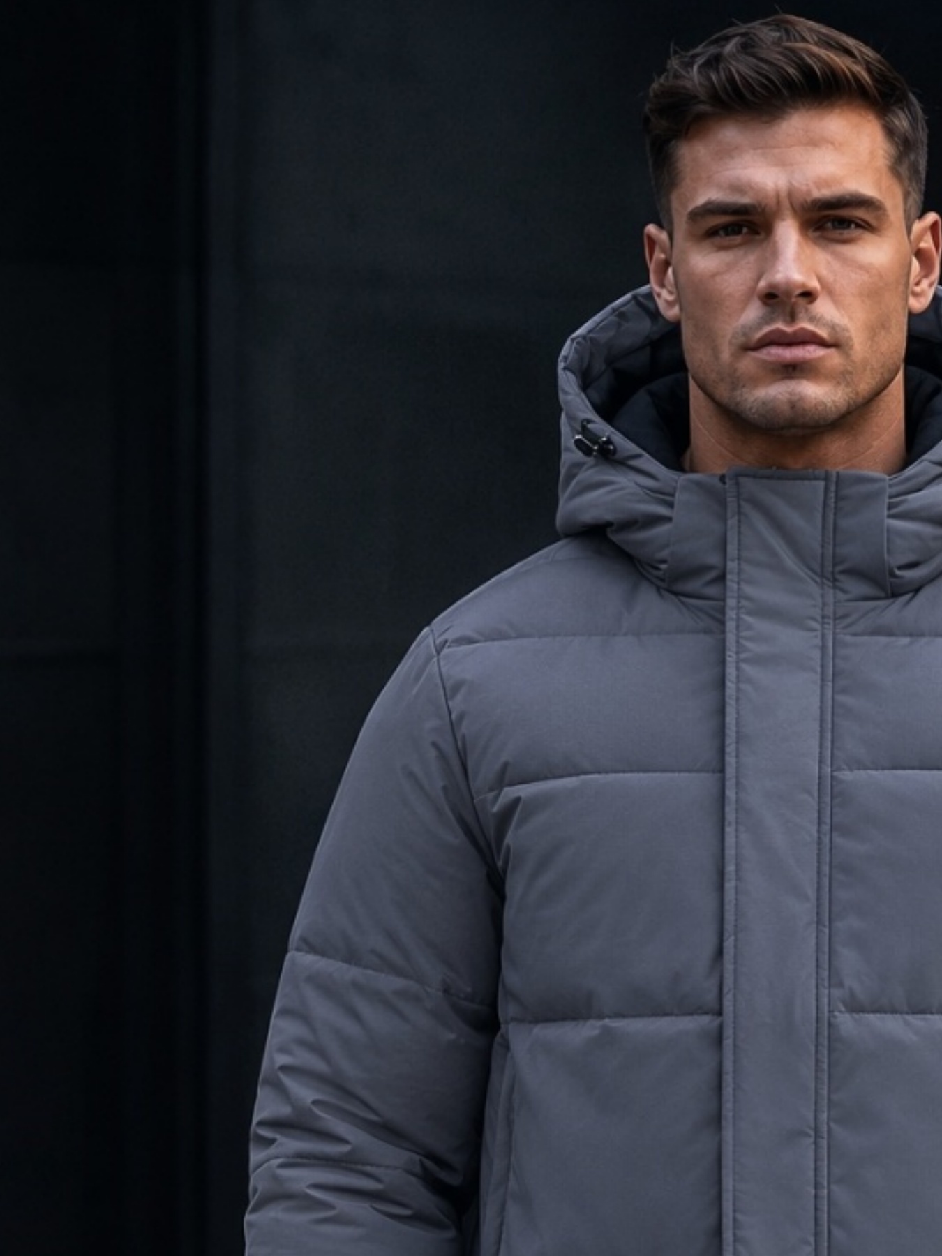 Men's Graphene Uniform Short Jacket for Winter