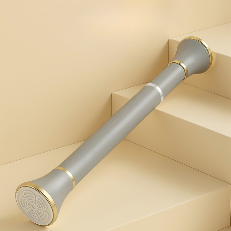 Image of Curtain Rod, Long Tension Rod, Clothes Rod For Closet, Living Room, Bedroom, Verandahs, Adjustable