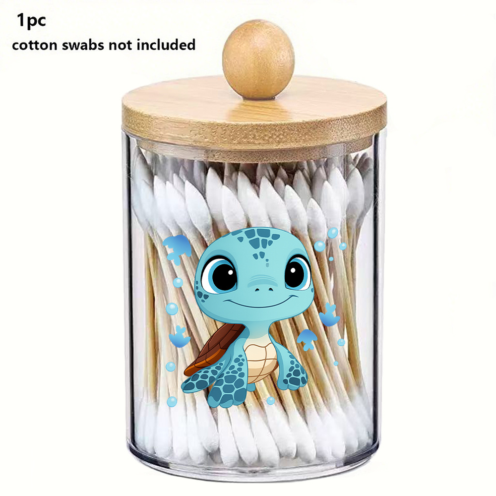 Turtle Bathroom Decor - Organization And Storage For Countertop, Bathroom Containers, For Restroom Decor And Additions