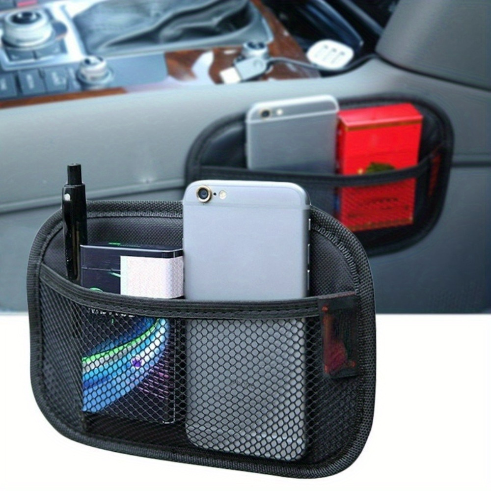 

1pc Car Organizer, Pu Bag, Phone Key , , Organizer,