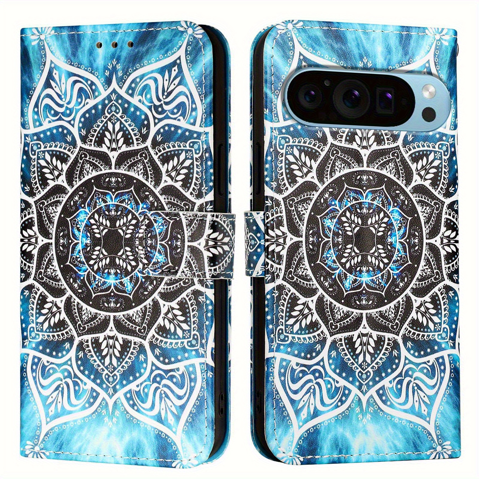 TEMU Phone Case: Mandala. Multicolor Painted Vibrant Phone Case, Portable, Thin, Lightweight, Simple, And Luxurious For Google Pixel 10 Pro Xl/9