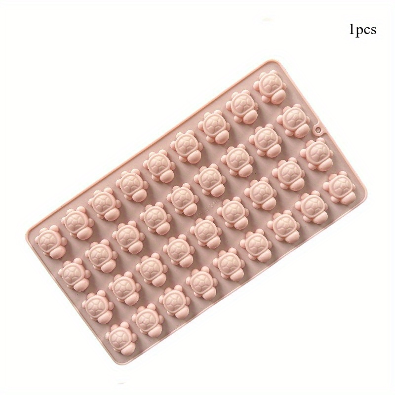 E-shop 36-Gusse Mini-Schildkröten Silikonform, geeignet für die Herstellung von Wachsmelzen, Betonkerzen und Seife. Diese hochwertige, flexible und
