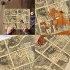 500 sztuk/1000 sztuk, papierowy puzzle, diy puzzle, antyczna mapa świata, elegancki album map wyciskany, odpowiedni do puzzle czasowe, puzzle domowe, interaktywny puzzle dla par; puzzle bożego narodzenia, puzzle walentynkowe, puzzle prezent urodzinowy; zabawka edukacyjna, elegancki prezent
