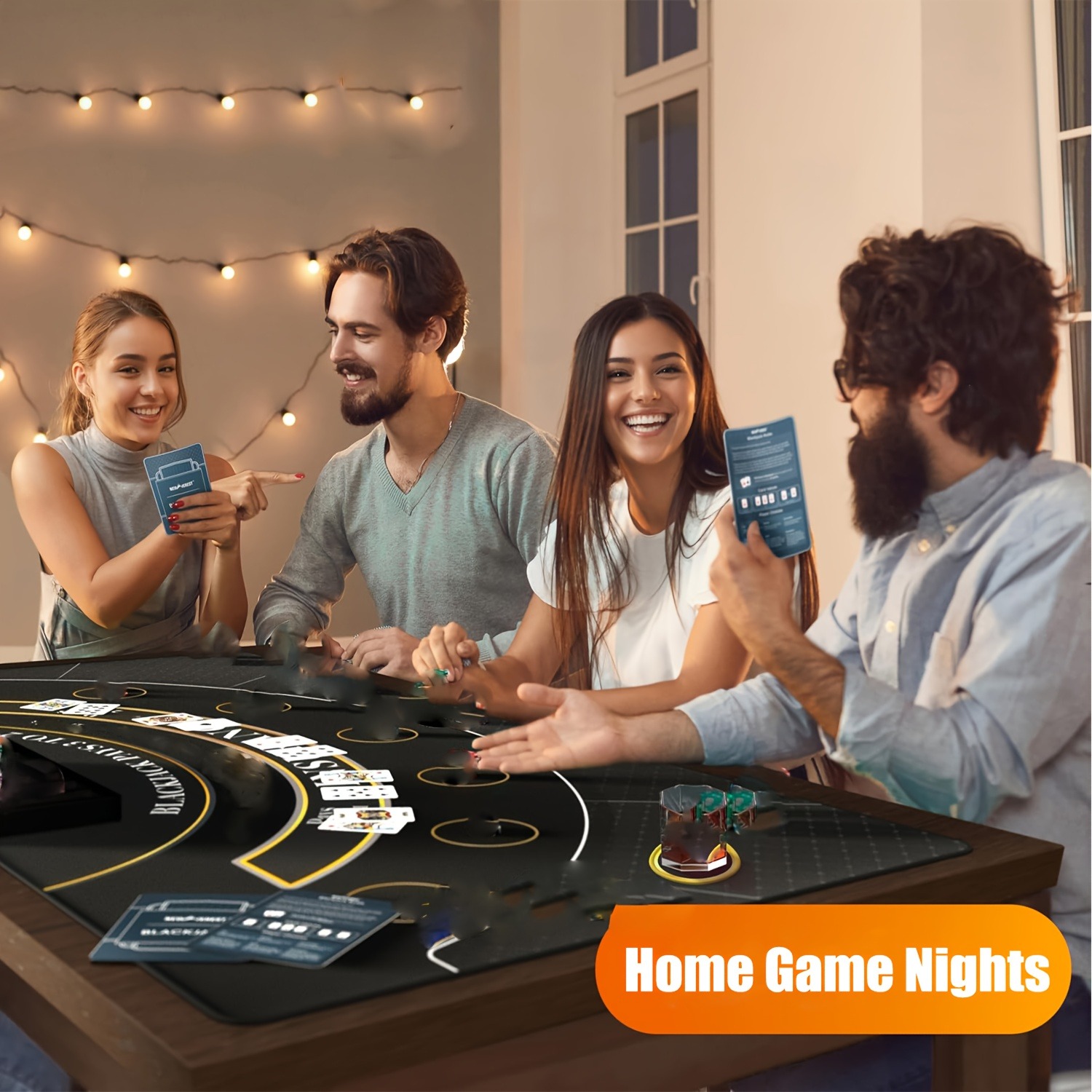 Super Large Multiplayer Game Party Mat, Perfect for Gatherings