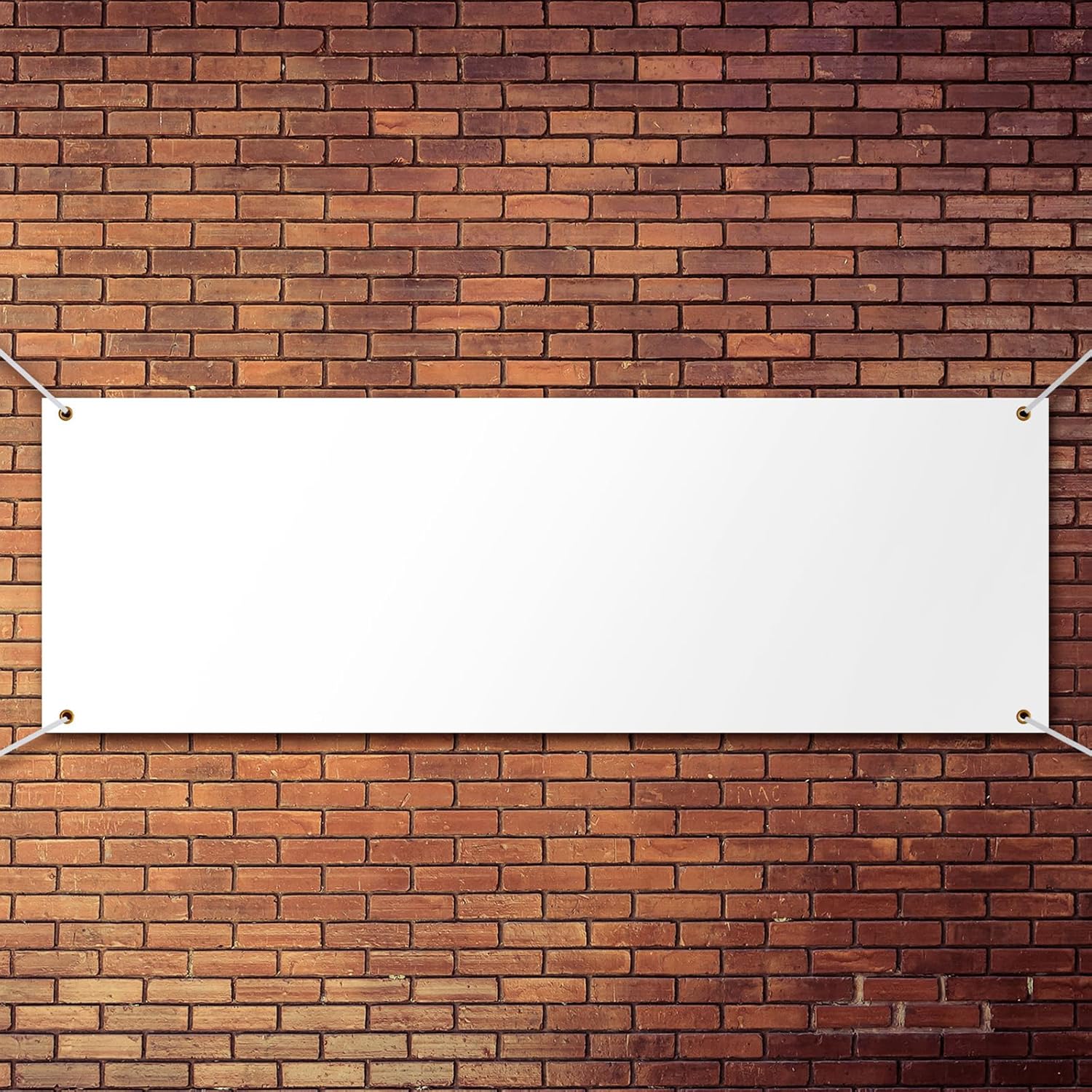 TEMU 1pc Large Custom Banners 2x6ft/60x180cm And Signs Cloth To Decorate For Indoor Wall Outdoor Diy Signs For With 4 Brass Grommets Without Straps