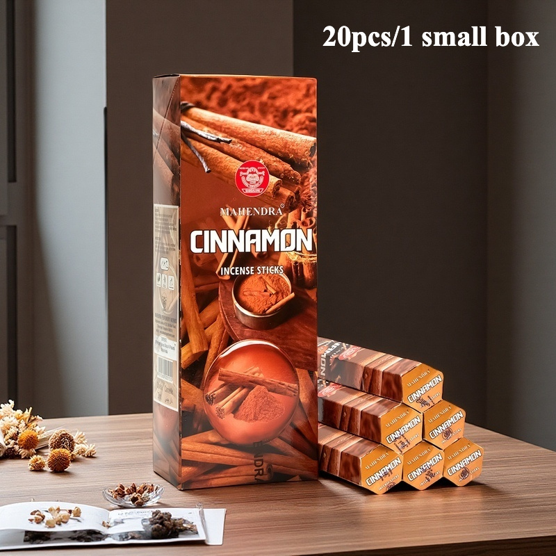 Cinnamon Sticks - Plant-based Incense Sticks For Yoga, Meditation & Home Fragrance, Soothing Cinnamon Scent For Relaxation, Indoor Purification, Holiday Gifts (christmas, Thanksgiving, Mother’s Day)