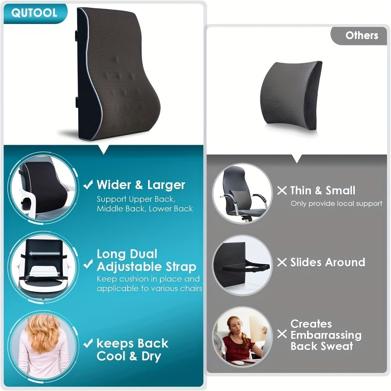 lumbar pillow slow rebound lumbar cushion office sedentary essential household and car use Product details 2