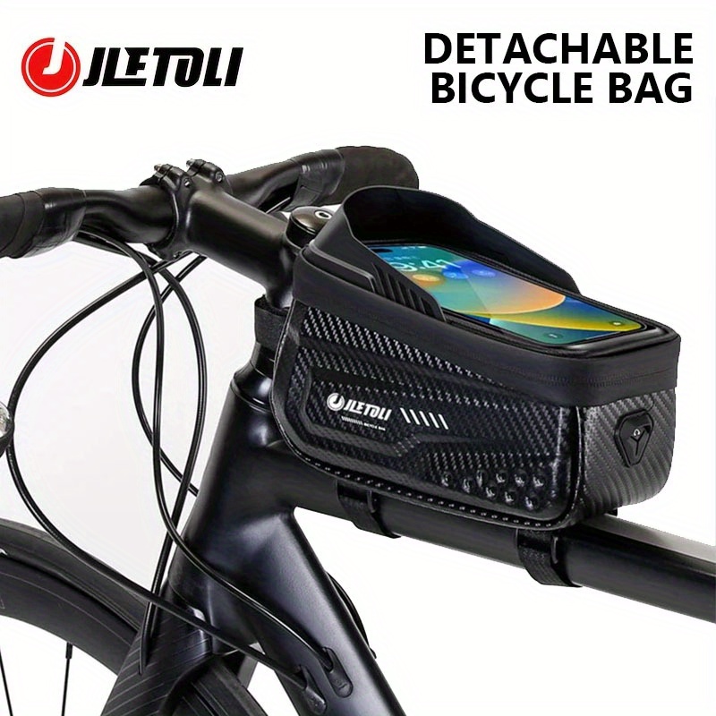 

Sac de Vélo Réfléchissant JLETOLI Écran - Étanche, Rigide Supérieur Téléphones de 4.7-7.0", Ajustable, en de , Trou Écouteurs