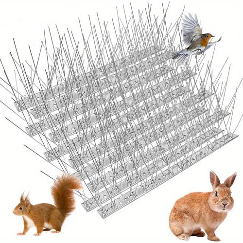 bird spikes metal bird spikes fence spikes 10 strips coverage for