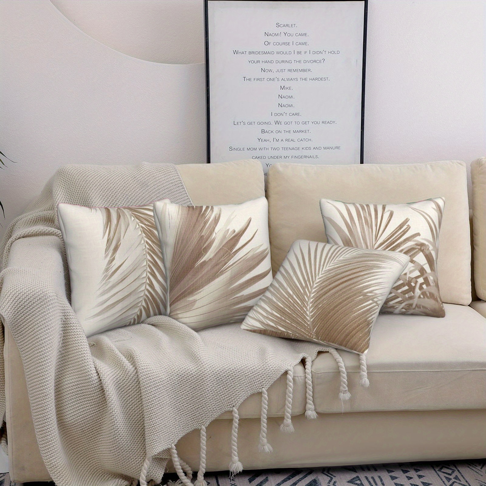 Set Di 2 Fodere Per Cuscini Decorativi In Morbido Pile Di Lana Stile Lussuoso Per Divano Camera Da Letto Colore Bianco Crema 30 X 50 Cm 90201400