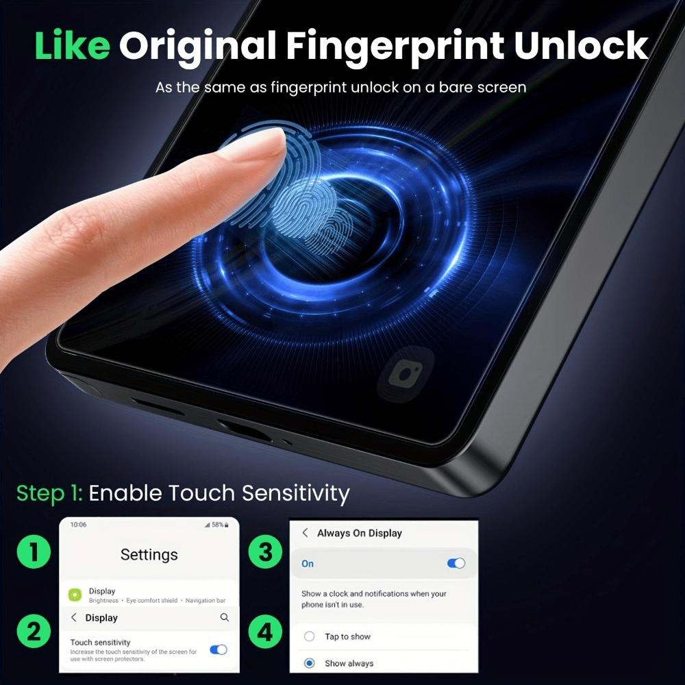 3 În 1: 2 buc. Folii de protecție ecran HD cu îndepărtare automată a prafului și 1 buc. Husă de telefon TPU compatibilă cu Samsung Galaxy A06 A07 A15 A16 A17 A25 A26 A34 A35 A36 A37 A54 A55 A56 A57, Potrivire precisă, Prietenoasă cu carcasele, Strat rezistent la zgârieturi, Protecție a marginilor