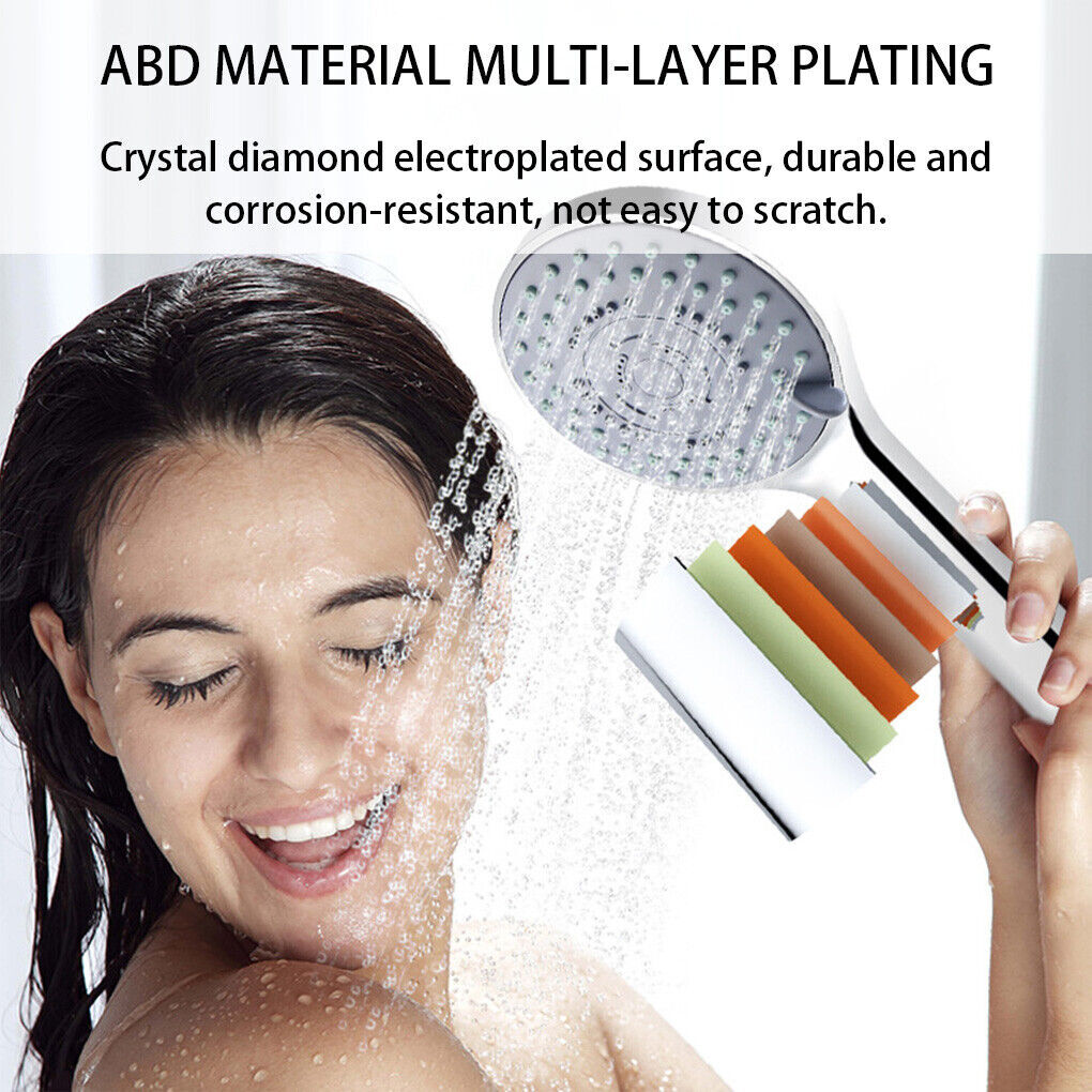 Adjustable 5-Mode High-Pressure Shower Head Kit