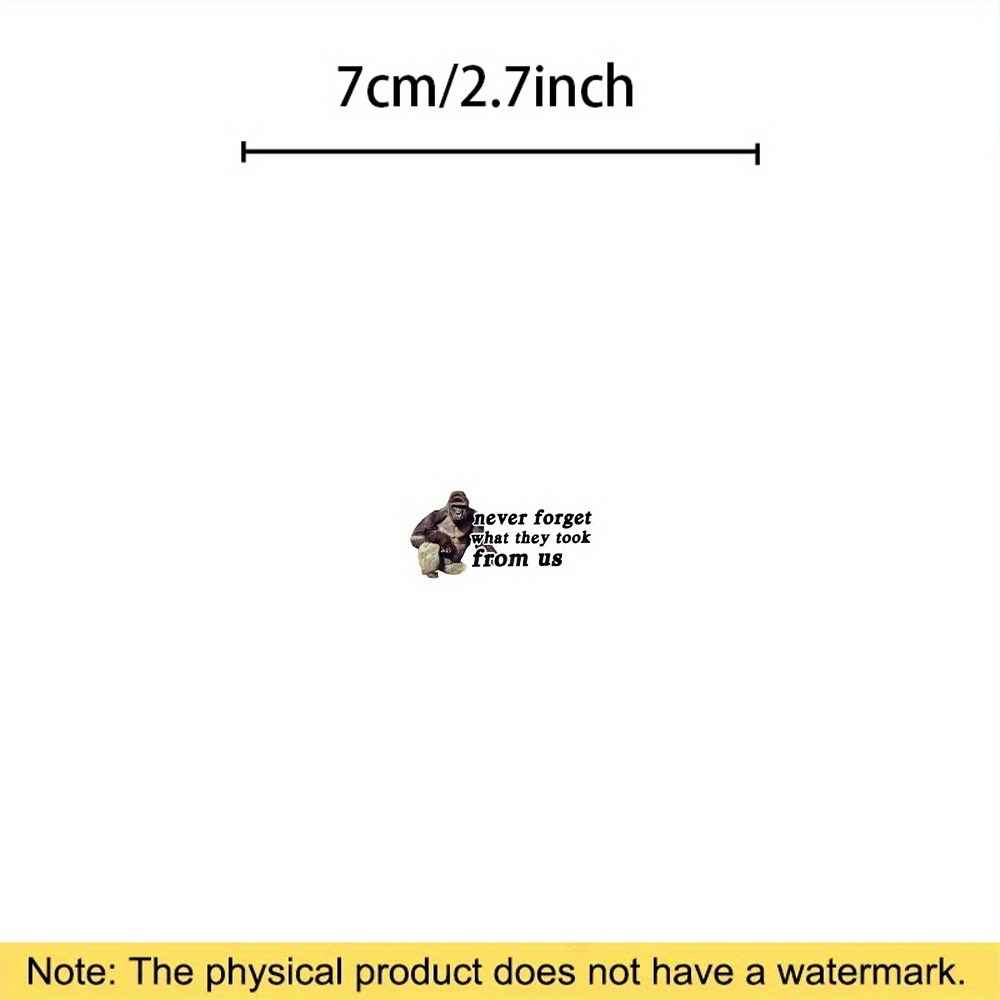 Never Forgot What Sticker, Funny Sticker, Meme Sticker
