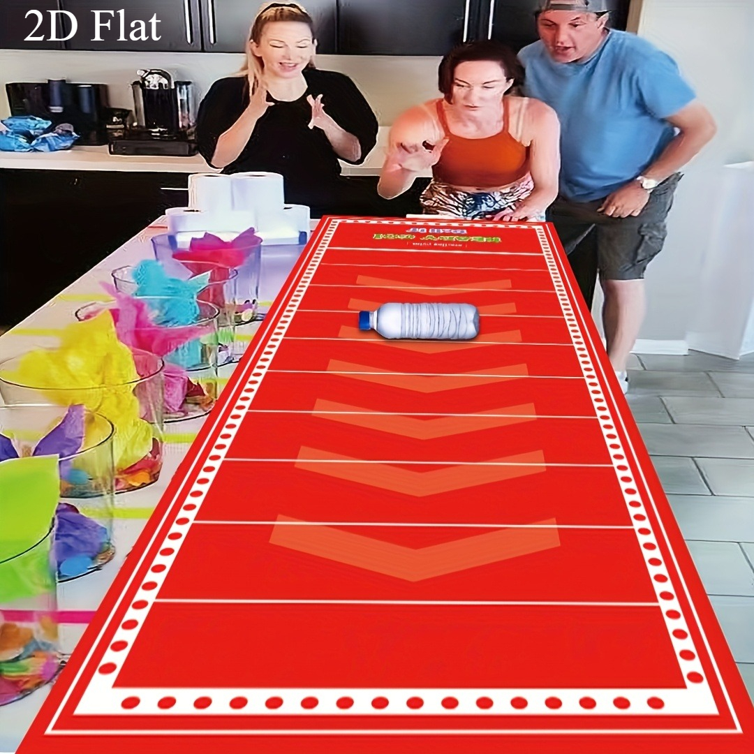 TEMU 1pc, Power-free Portable Banner - Rolling Party Banner, Polyester Material - Suitable For Birthday Parties, Corporate Events, Family Gatherings,