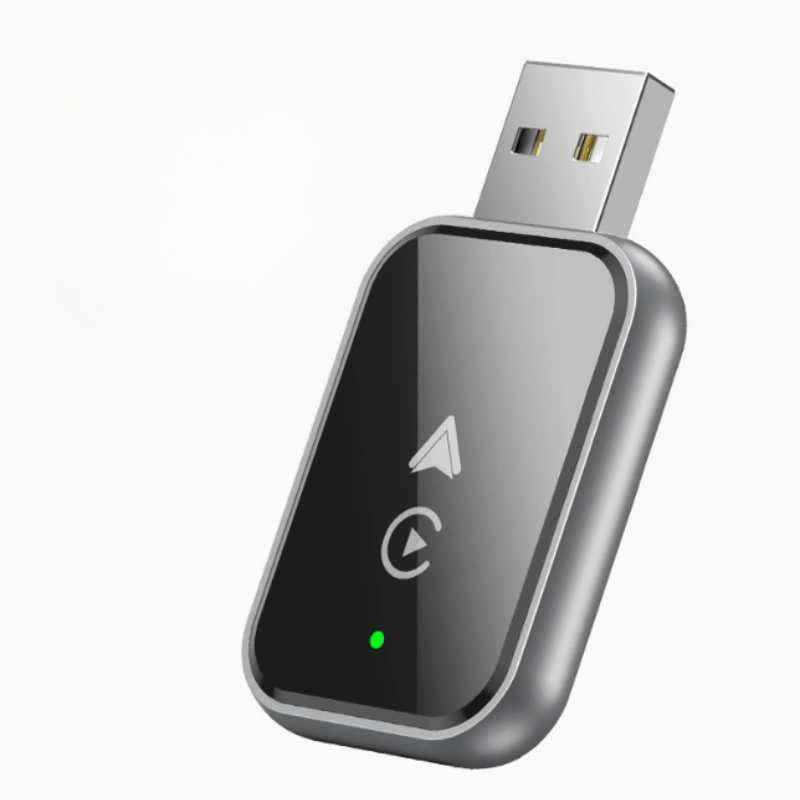 TEMU Adapter For Phone, Wired To Adapter, Mini Size With Extension Cable Usb & Usb-c, Stable Control & No Delay, Black Car Accessories