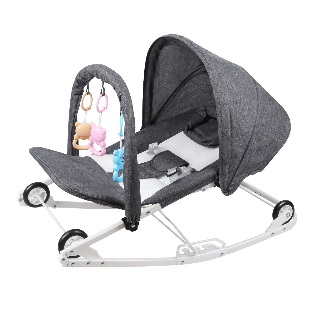 Pet Stroller Measuring 40x80x66cm, A Rocking Chair For Pets, Featuring Four-speed Settings, A Frame With A Safety Belt, Ideal For Transporting Cats And Puppies Outside Or Bringing Them Inside