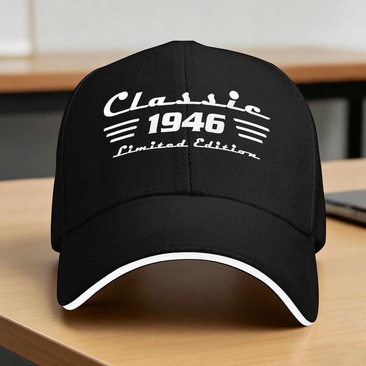 TEMU Men's 80th Birthday Suitable For 80 Year Olds - 1946 Year Of Birth Retro Trucker Hat With Number 80, Hand Washable For Parties, Gifts & Outdoor