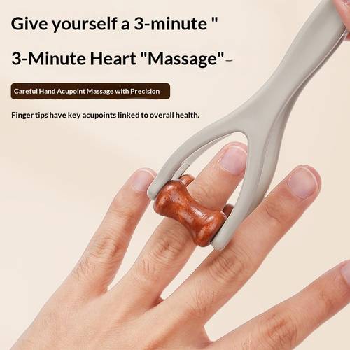 1pc finger massager double sided roller massager deep acupressure hand massage tool for relieving and trigger finger discomfort finger relaxation and meridian device for stress after prolonged sitting