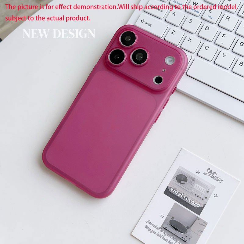 TEMU Phone Case - Yoobao Ultra-thin Matte Full Coverage Phone Case, Silicone Shockproof Soft Protective Cover Compatible With Iphone Air, Iphone 17