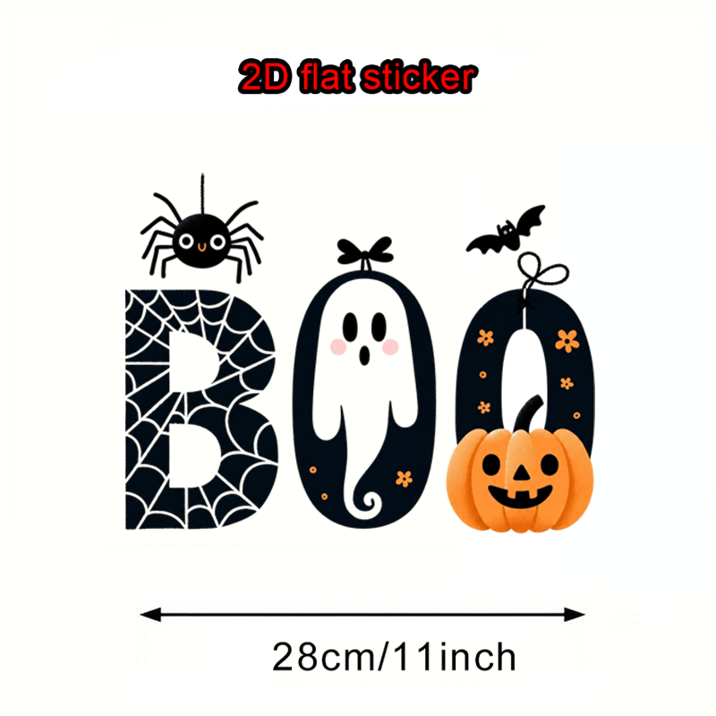 TEMU 1pc Cute Pumpkin Toilet Sticker, Cute , Pumpkin, , Bat Patterns And Elements, Bathroom Sticker, With Vibrant Cartoon Design, For Lid And Jar