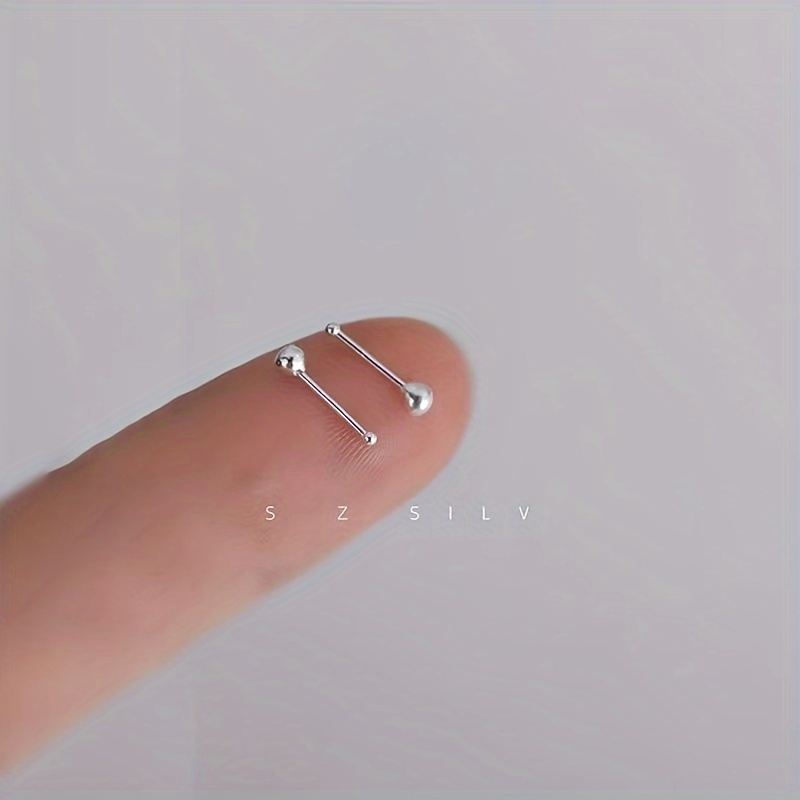 Minimalist Mini Stud Earrings Hypoallergenic Copper Everyday & Party Wear