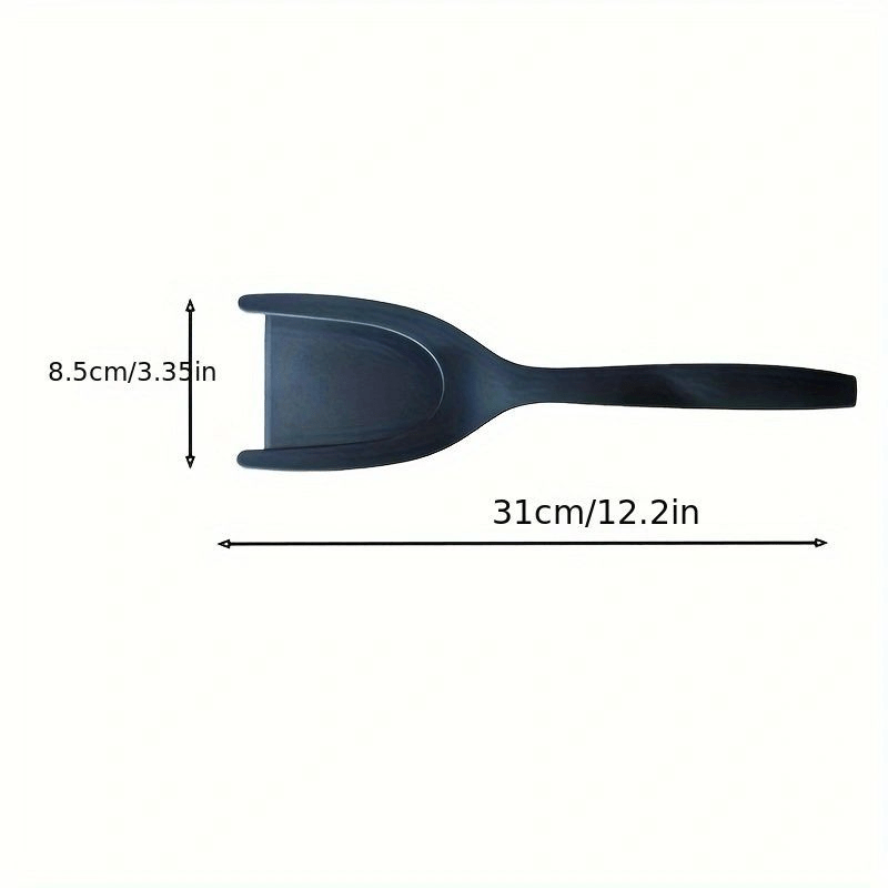 Image of Shaon 1pc 2-in-1 Flip Spatula: Easy To Pick Up Eggs/steaks, Anti-slip And Non-slippery When Flipping, Perfect For Pancakes/fried Eggs/sandwiches. A Kitchen Tool