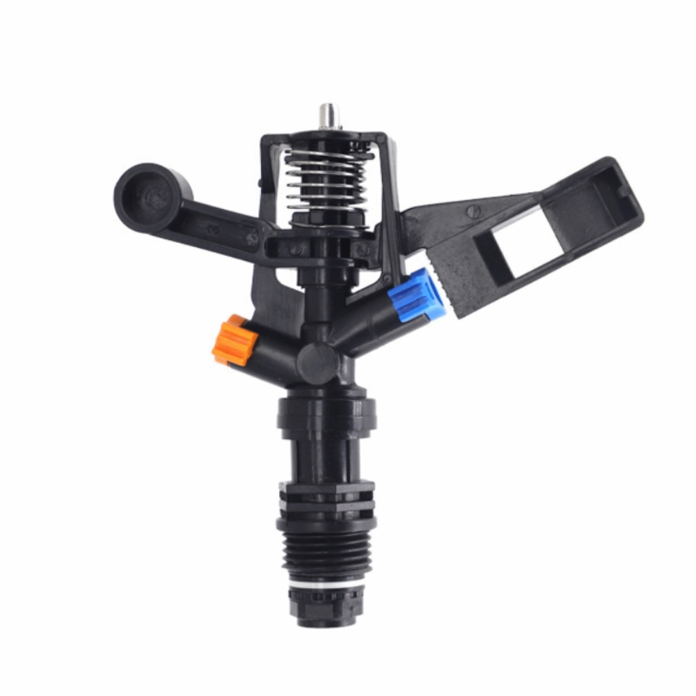 TEMU This Is -degree Rotating Sprinkler With A Removable And Adjustable 1/2 Inch Threaded Head, Designed For Efficient Water Coverage Over A Large