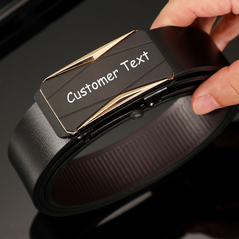 FLAGIA Customizable Business Belt with Alloy Buckle