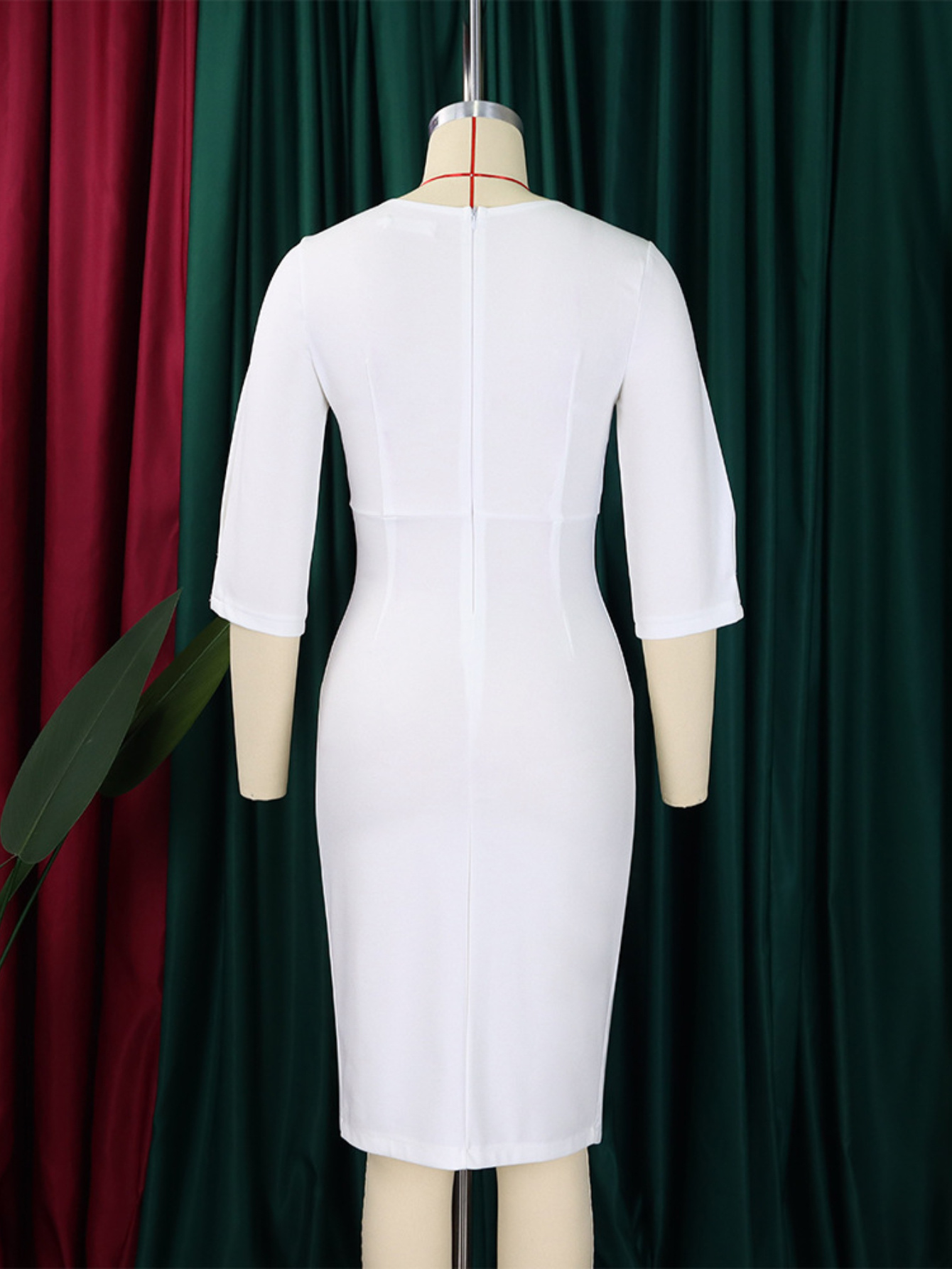 green emerald velvet dress Donna Vinci Church Dress 12171, Green/Multi / 10 main image 1