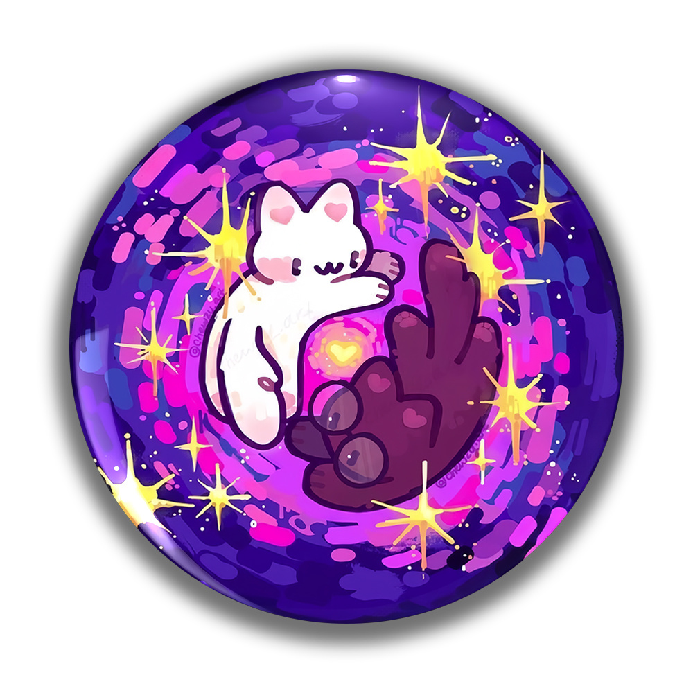 TEMU Trendy Style, Latest Design - Men's Fashionable Brooch/pin - Anime Cartoon Round Badge - Unisex - Suitable As A Fun Gift For Family, , - Perfect