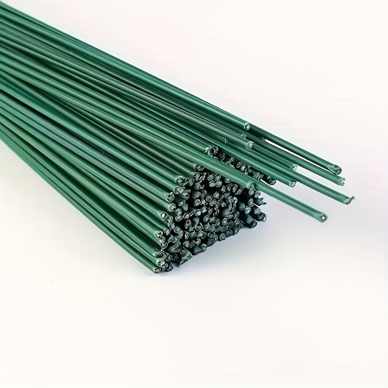 TEMU 135 tiges de 30 cm (11,8 pouces) d'épaisseur de 2 mm, spécialement conçues pour les fleurs artificielles. Ces tiges robustes en fil pour la
