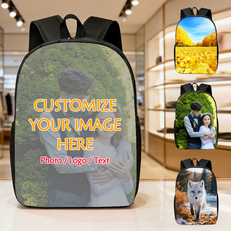 TEMU 1pc-1 A Customizable, Multi-functional Backpack Suitable For Daily Commuting. Hand-washable, Lightweight, And Easy To Carry - Perfect For And