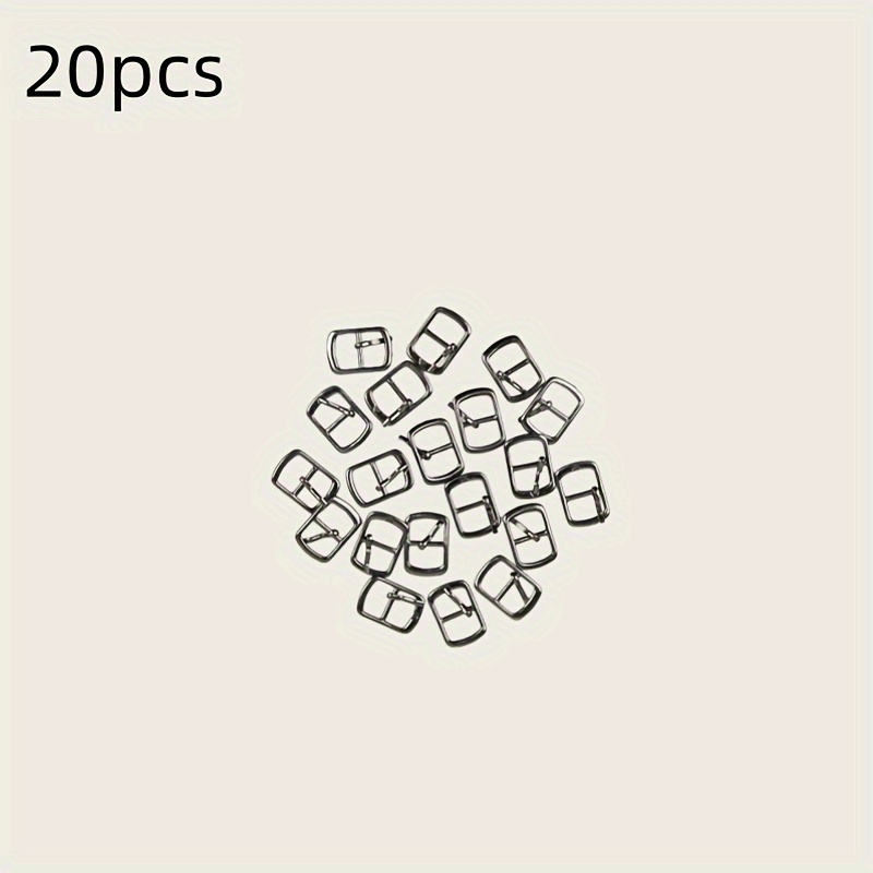 20pcs Inner Diameter 12mm Alloy Shoe Accessories For Sandals And High Heels With