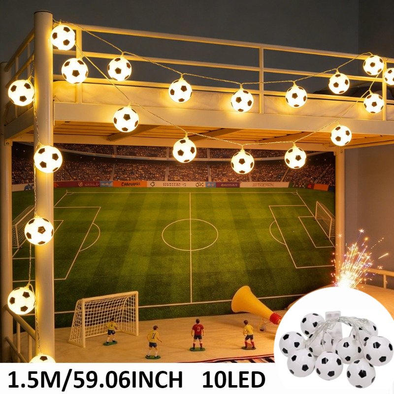 E-shop Fußball-Themen Dekorationslichterketten, Innenraumdekoration, Fußball-Themen Stimmungslichtketten, Sport-Themen Partygeschenke, -, Valentinstag-