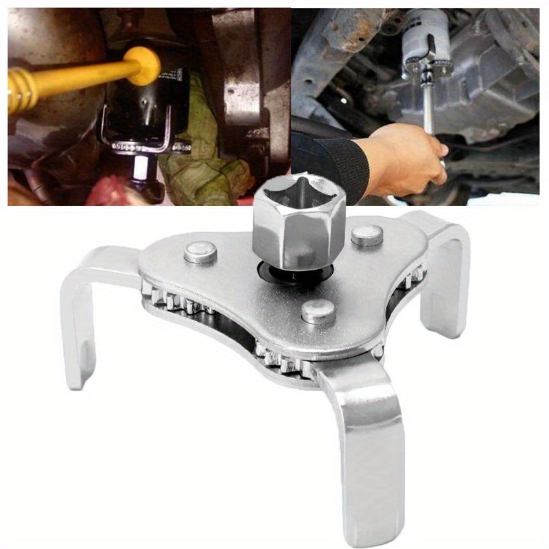 E-shop Neuer Universal-Ölfilter-Schlüssel, verstellbarer Auszugsschlüssel, Reparatur Auto-Reparatur S-Auszug