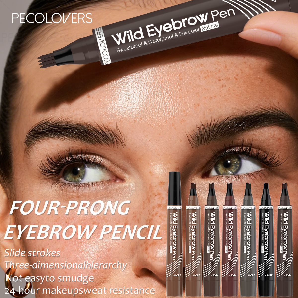 1pc Waterproof Black Liquid Eyeliner with Ultra-Fine Tip, Quick Drying, Smudge-Proof, 24-Hour Wear, Smooth Application, Must-Have Daily Makeup Item, Perfect for Valentine'S Day Gift