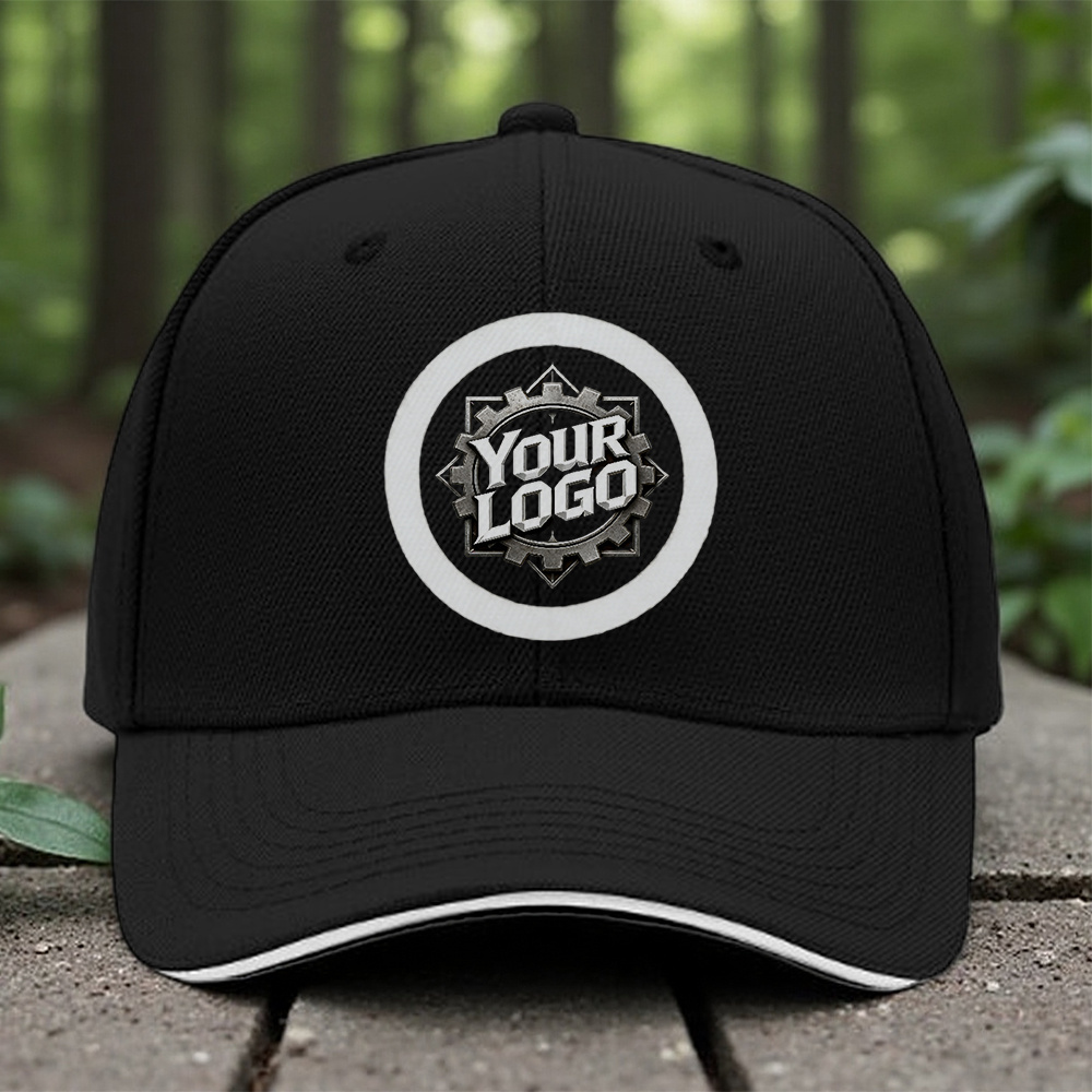 TEMU Customized Baseball , Printable With Personalized Text/logos - Adjustable Unisex Design, Breathable And Lightweight, Suitable For Group Events,