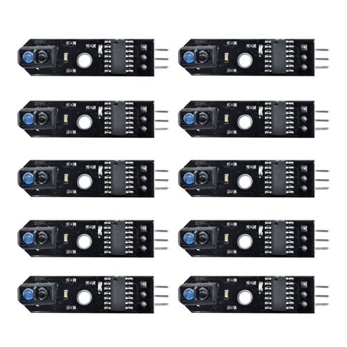 1pc tcrt5000 3pin tracking module ir infrared line reflection track sensor tcrt5000 obstacle avoidanc for