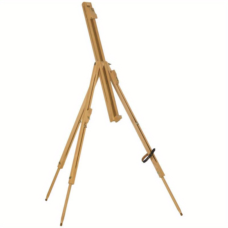 Easel, Adjustable Height, Foldable, Made of Natural   Wood, for  ses Up to 107 Cm in Height, Art Easel Furniture, Easel For Drawing, Wood Easel, Desk Easel, Table Easel,   Stand