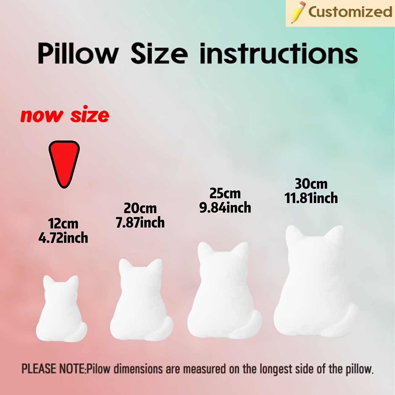 TEMU Custom Pillow| Designed To Personalize Pet, And Couple Photo Cushions, , Made Of Polyester Material, , Suitable Sofa, Bedroom, And Party