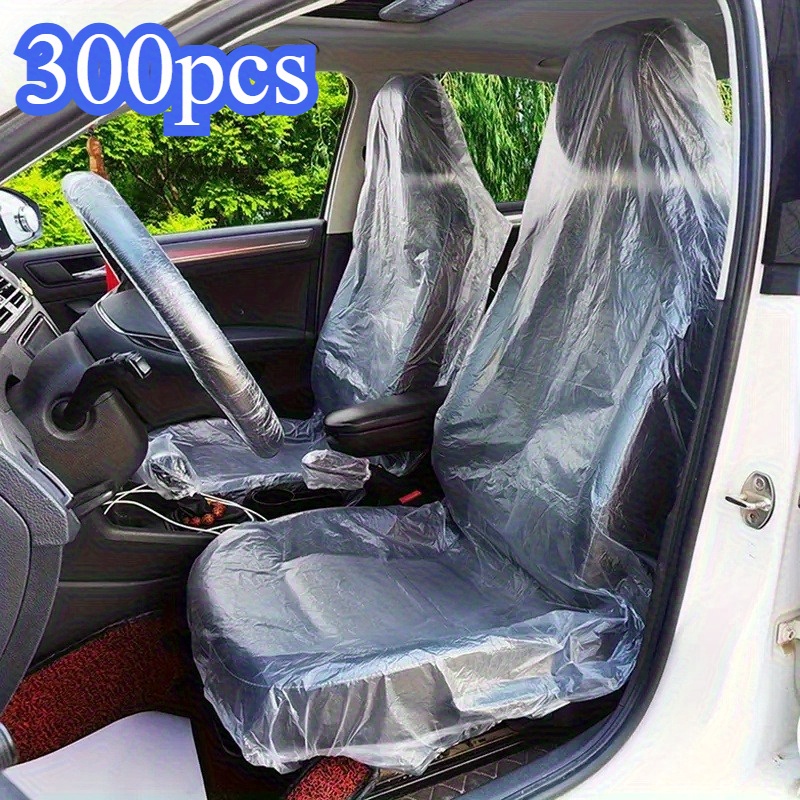 TEMU 300 Disposable Car Covers, Beauty Repair Protective Covers, , Cleaning, Universal Car Protection