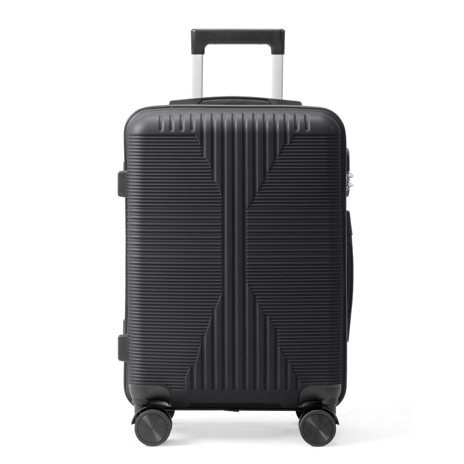 Image of 20/24/28 Inch Optional Single Luggage, Pp Hard Shell Lightweight Suitcase With Spinner Wheels, Durable Travel Checked Bag For , Business And Back To School