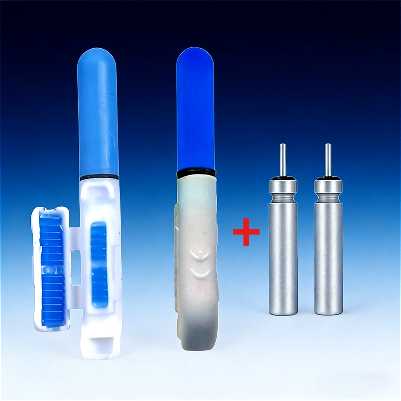 TEMU /5/8pcs Night Fishing + Cr425 Battery Set Electronic Rod Glow Rock Fishing Float Rod Bait Biting Indicator Fishing Accessorie With Cr425 Battery