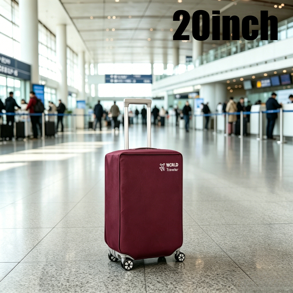TEMU Fundas protectoras gruesas no tejidas para maletas de 3 tamaños para maletas de 50.8/60.96/71.12 cm, tela y transpirable, diseñadas para un ,