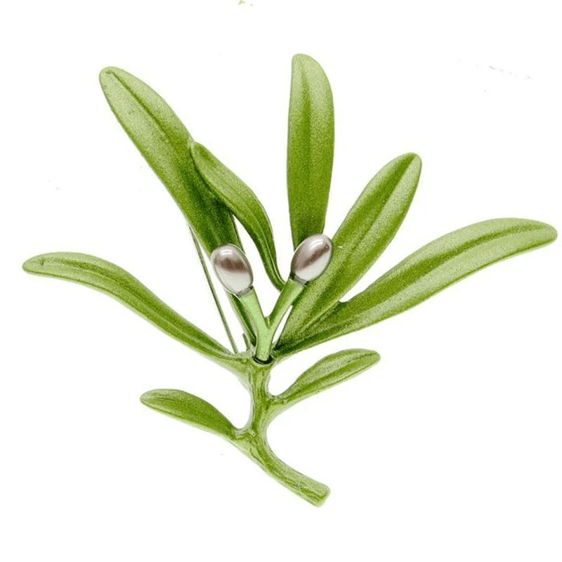 TEMU a ramo d' verde, accessorio unisex per per abiti/cappotti, scelta regalo perfetta, regalo di Natale