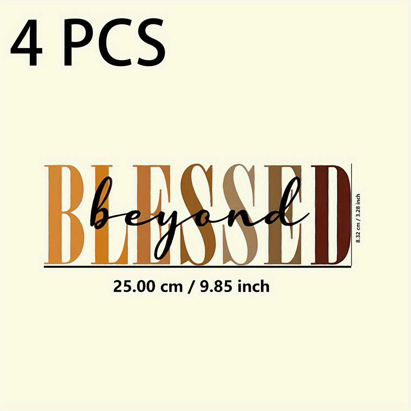 TEMU 4 pièces Vinyle de transfert de chaleur béni - pour sweat-shirts, oreillers, sacs à dos, t-shirts et sacs en toile - Couleurs mélangées, pièces