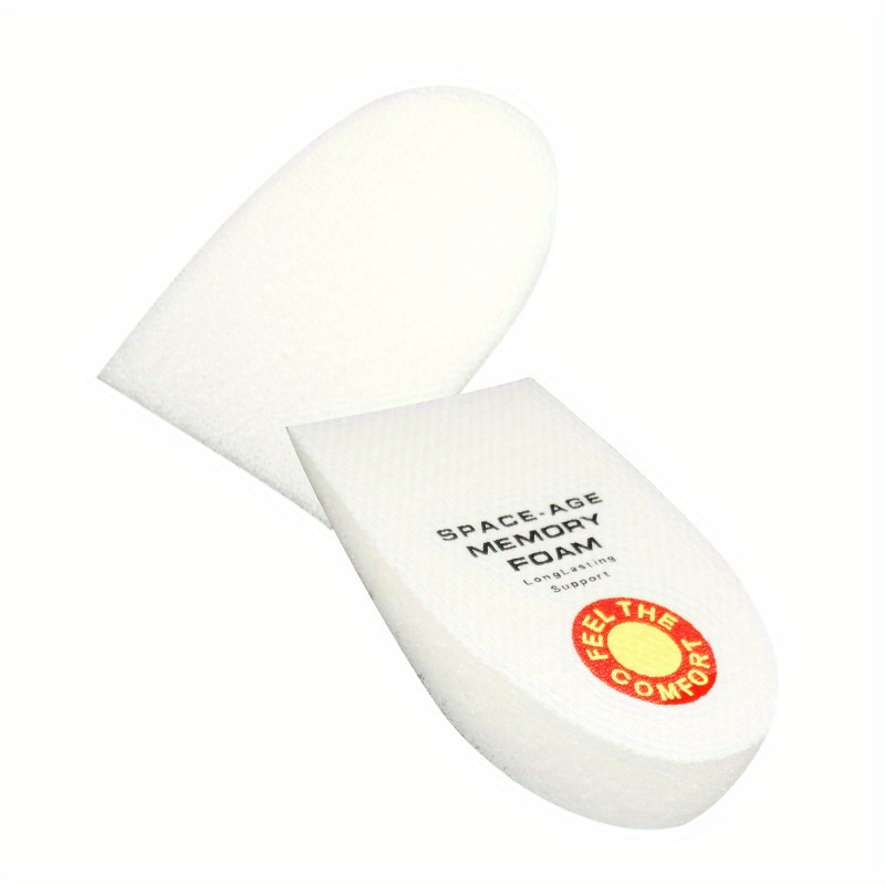 TEMU 1 Pair Stress Heel Cushion With Slow Rebound, Comfortable, Soft And Shock-absorbing Heel Insole