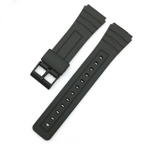 12mm 14mm 16mm 18mm 20mm 22mm resin plastic watch strap men women black sports waterproof wrist band bracelet accessories