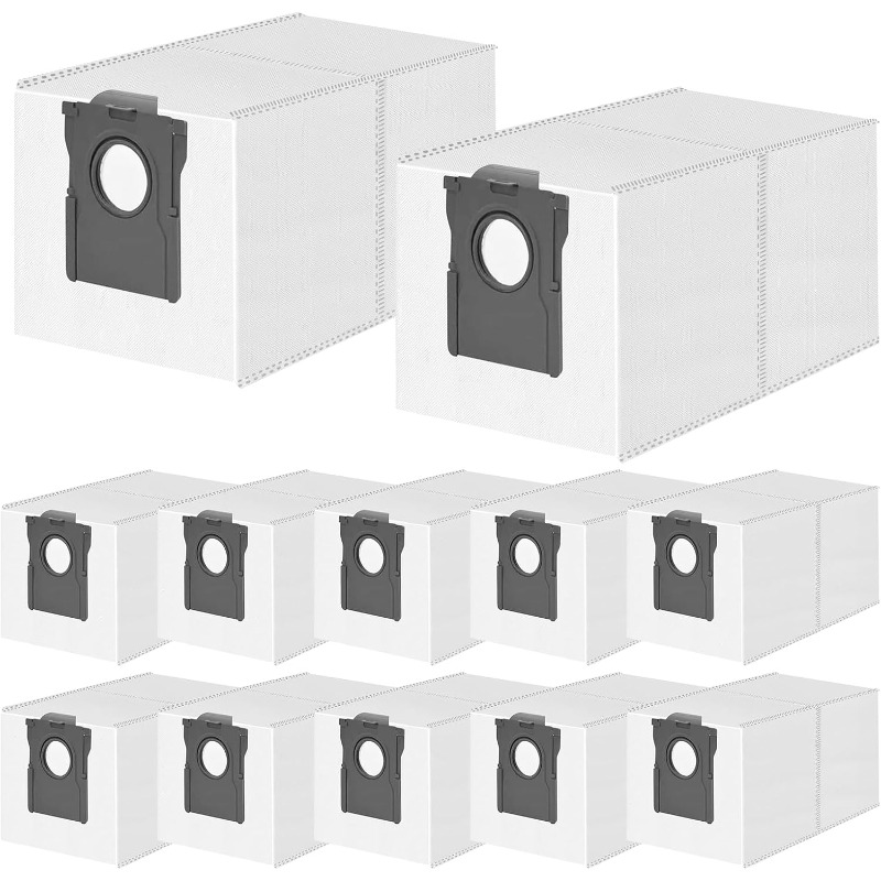 E-shop 12er-Pack Staubbeutel für L50/X30/L20/L10s/L10/L10s Pro/L40/L40S Ultra, L20/X40/X50 Ultra Complete, für P10/P50 Pro Ultra Staubsauger, 3,2L