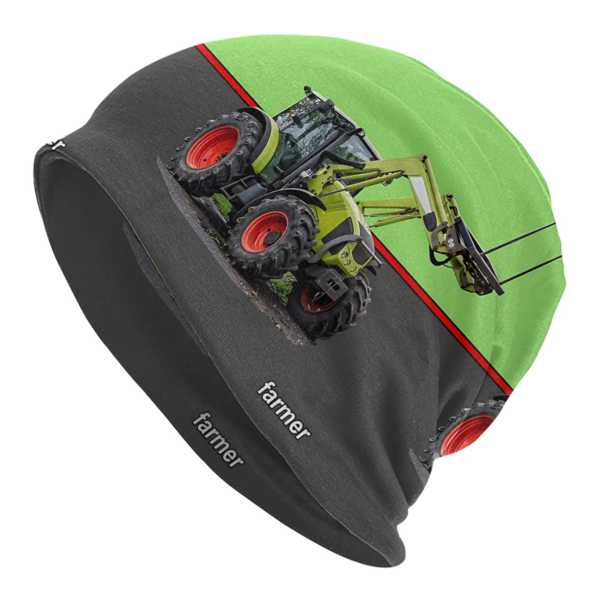 E-shop BIIHUDU Traktor-Mütze - Lustiger Farm-Stil mit Tractor & Farmer Label, Weiche Unisex Wintermütze für Männer Frauen, Geschenkidee für